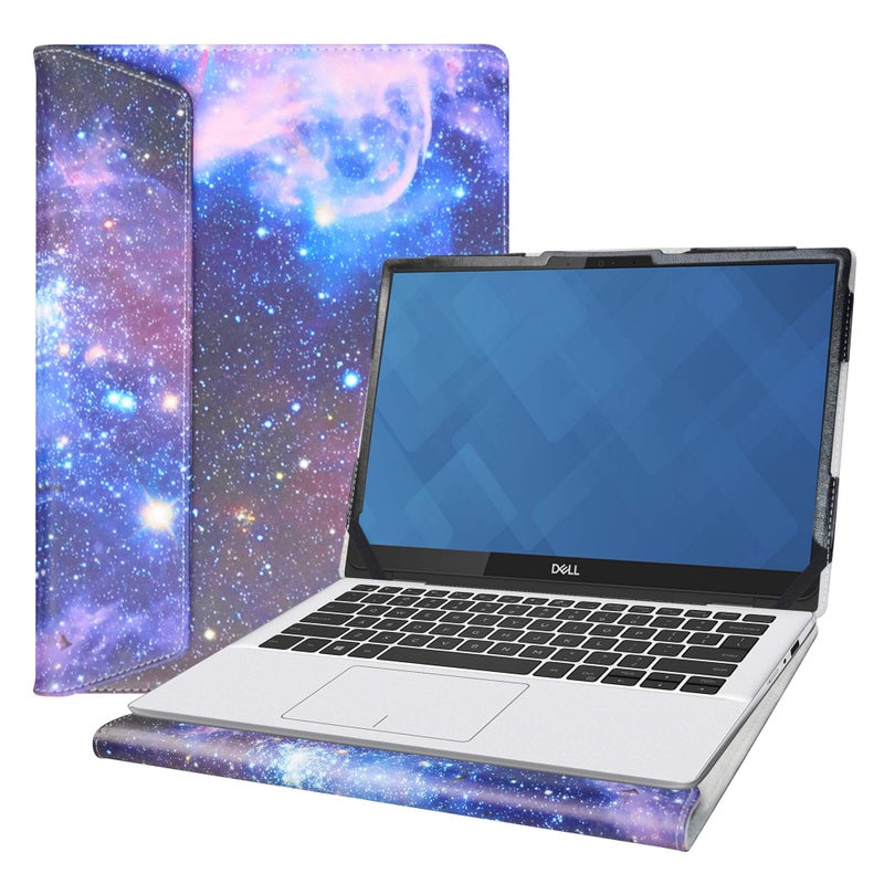 Alapmk Protective Case for Dell Inspiron 13 2-in-1 7300 7306/Inspiron 13 5300 5301 5390 5391 7390 7391/Latitude 3301 3320 5300 5310 5320 5330 7300/Latitude 2-in-1 5300 5310 5320 5330 13.3",Galaxy - Image 1
